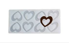 Silicone Mould Chocolate Transfer Heart