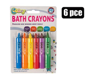 Baby Bath Crayons 6pcs