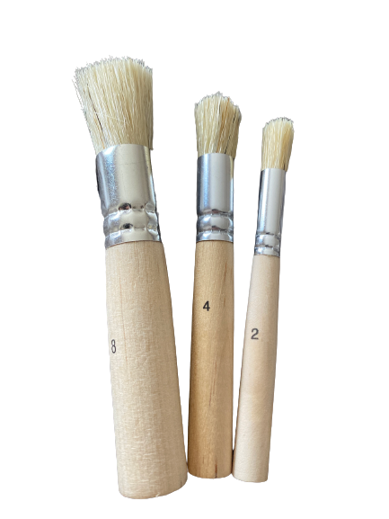 Decorating Stencil Brushes 3pcs