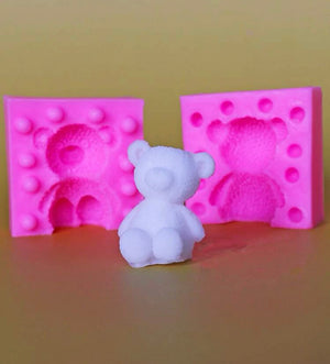 Silicone Mould 3d Teddy