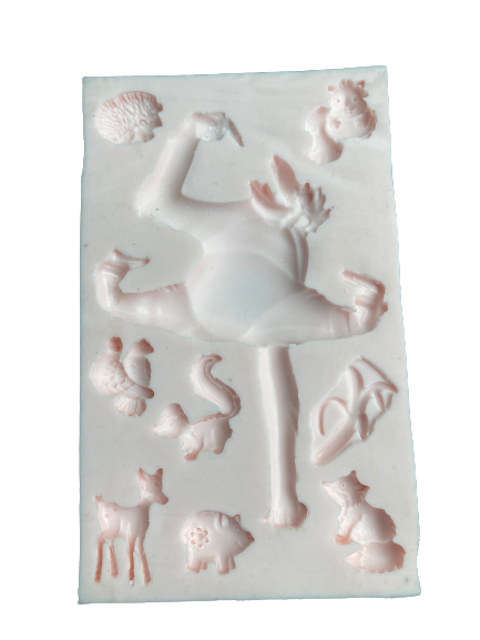 L Silicone mould Forest