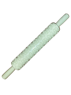 Butterfly embossed Fondant rolling pin, 25cm without handles