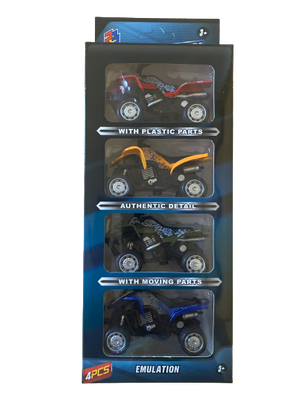 Die Cast Motorbike four wheeler  Figurine