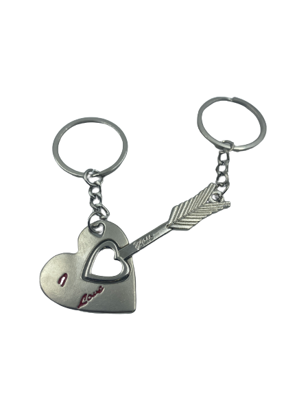 Couple Keyring Love Valentine Arrow