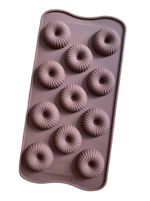 Nr32, Silicone mould chocolate truffle, Donut