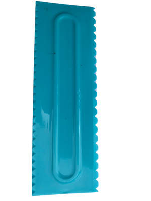 Plastic Icing comb scraper, 19