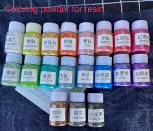 Resin Colouring Powder Light Yellow 10g