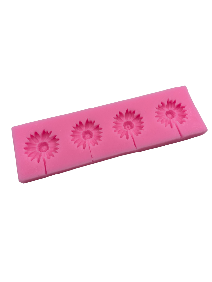 Silicone Mould Sunflower Border 2.3cm