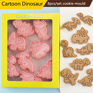 CK-10 Dino Dinosaur Plastic Cookie Cutters