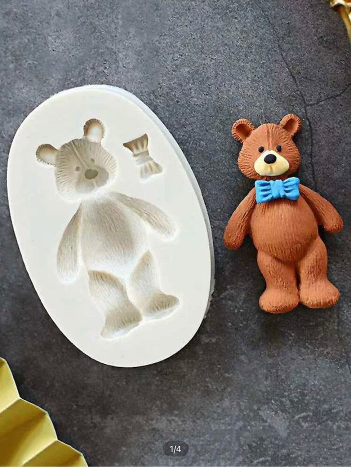 Teddy Bear Silicone fondant mould