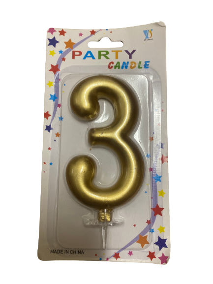 Birthday Number Candle