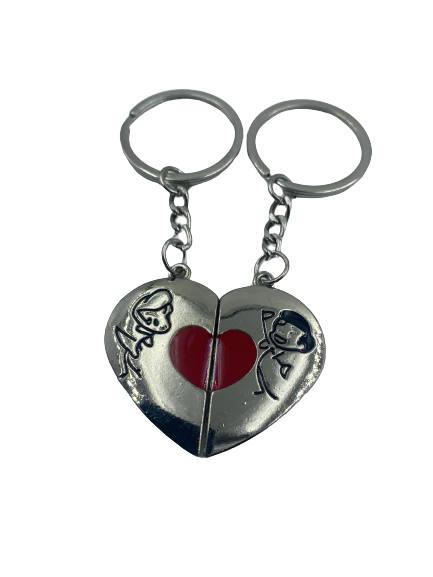 Couple Keyring Love Valentine Cupid