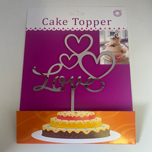 Nr207 Acrylic Cake Topper