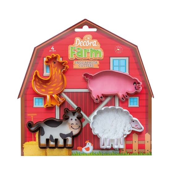 Farm Animal Cookie Cutter Set