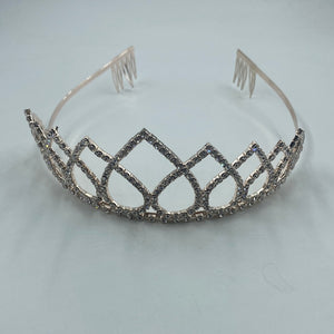 Diamante tiara perfect for cake topper, height 5cm
