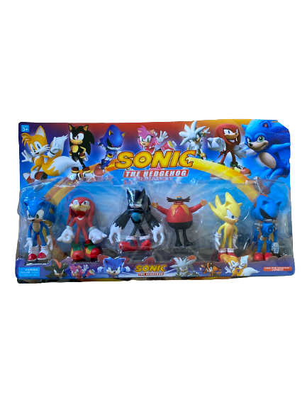 Sonic Figurine Set 6pcs