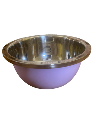 25cm Stainless Steel Mixing Bowl Purple