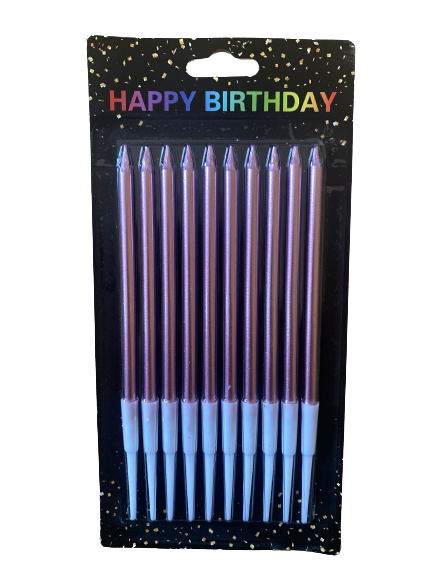 Birthday Candle Long Stylish