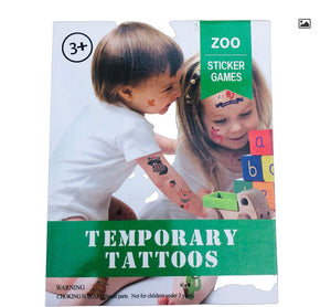 Zoo Temporary Tattoos
