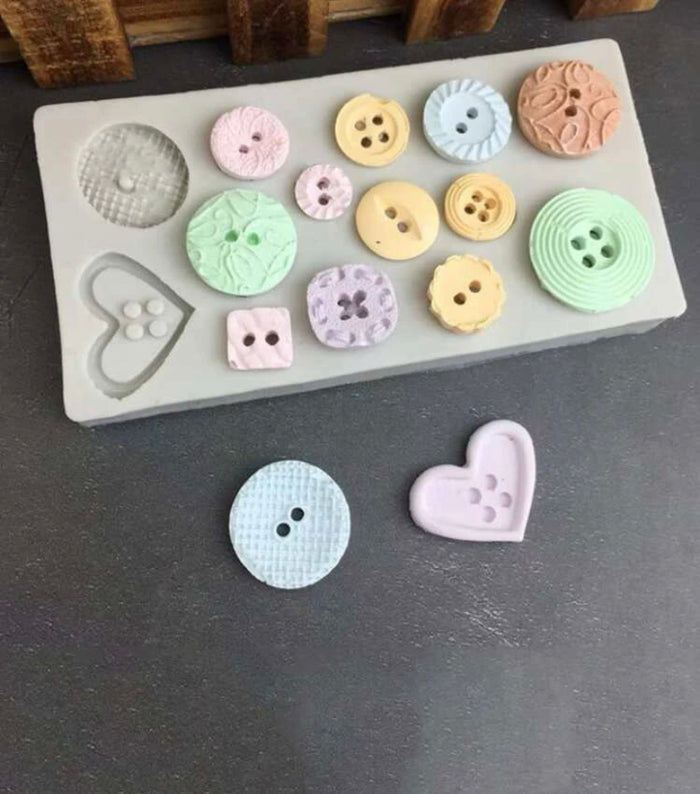 Silicone Mould Buttons