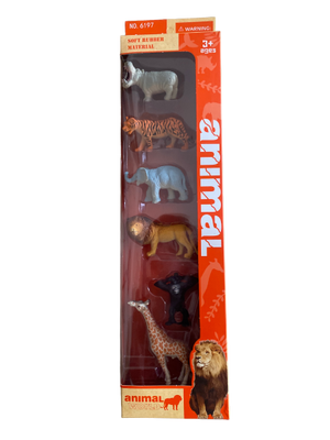 Animal World Wild Animals Plastic Figurines