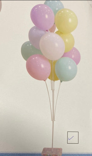 Colorful Stone Balloon Stand