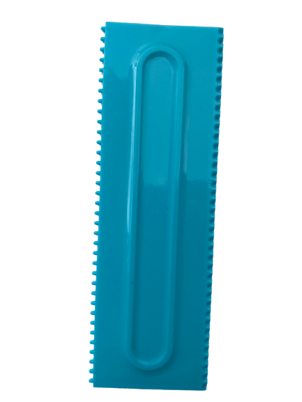 Plastic Icing comb scraper, 15
