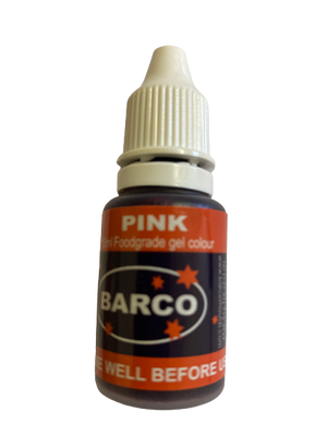 Barco Food Grade Gel Pink 15ml