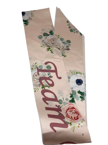 Sash Team Bride