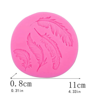 Silicone Mould Feather