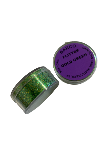 Barco Flitter Glitter Purple Label Gold Green 10ml