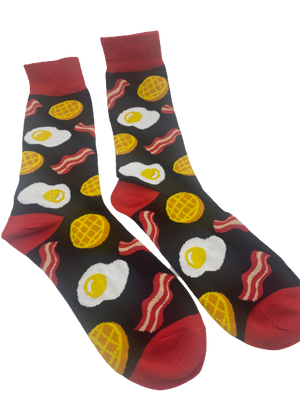Bacon and Eggs Socks