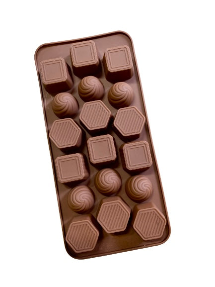 Nr81, Silicone mould Chocolate truffle, Mix