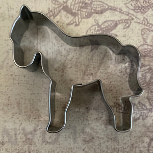 Metal Cookie Cutter Pony Donkey