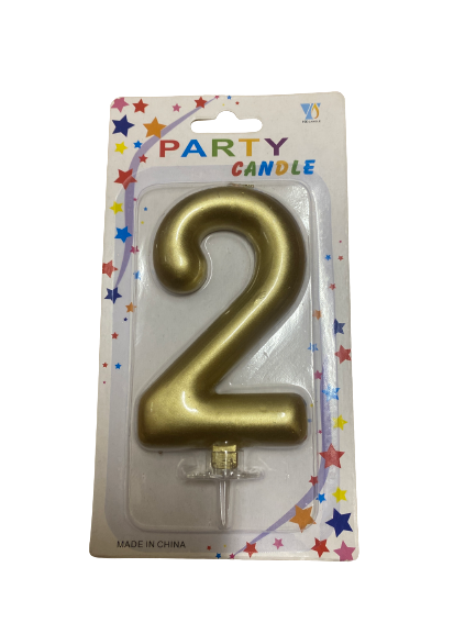 Birthday Number Candle