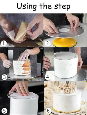 Acrylic Cake Scraper Disc