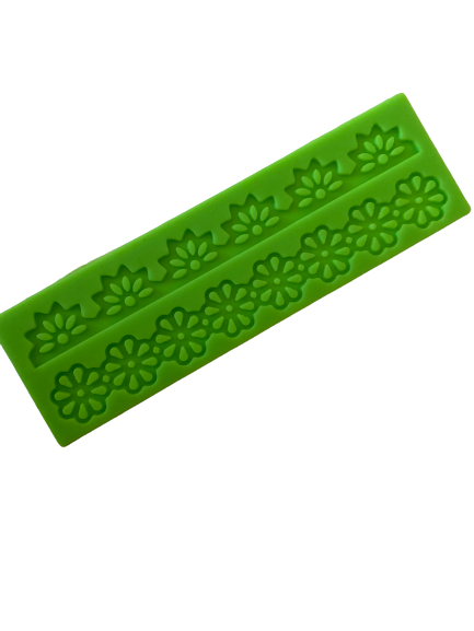 Silicone Mould Mat Flower Lace  Border N831313