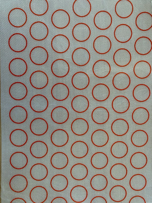 Macaron Mat/ baking sheet, Circle 3.8cm