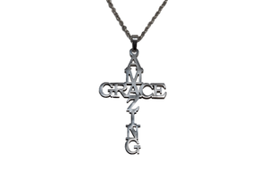 Amazing grace chain with pendant
