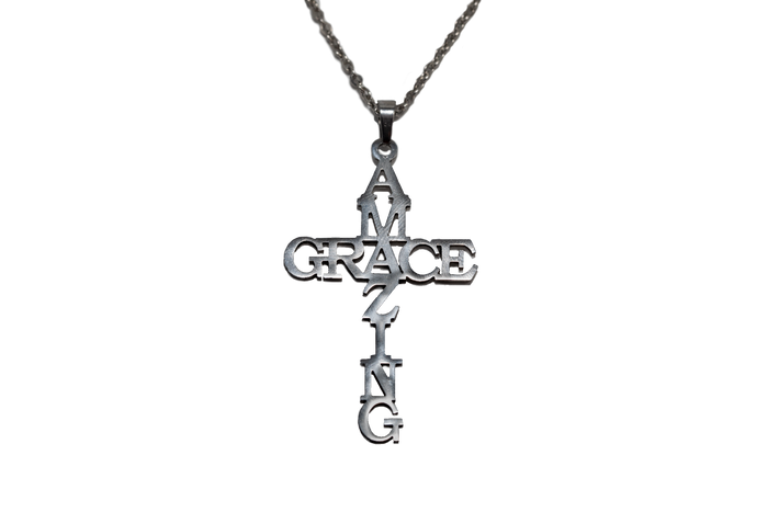 Amazing grace chain with pendant