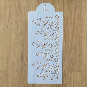 Cake Decorating Stencil CH254