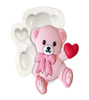 Silicone Mould Teddy 5.2x6.7cm