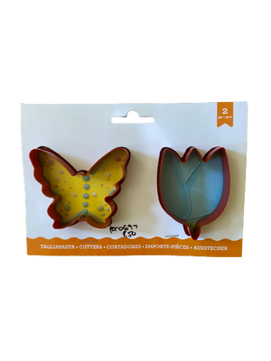 Butterfly and Tulip Cookie Cutter