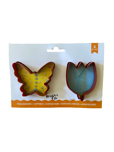 Butterfly and Tulip Cookie Cutter