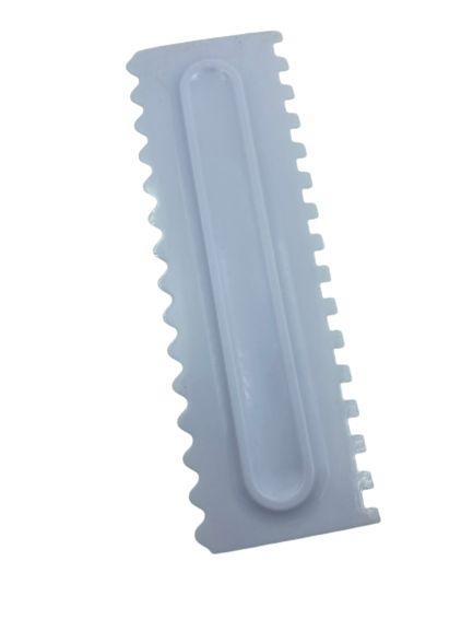 Plastic Icing Comb Scraper 28