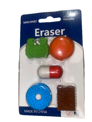 Erasers Set Biscuits