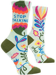 Stop Talking Socks