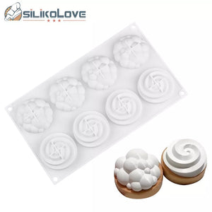 Silicone Mould Bubble and Swirl