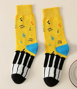 Piano Music Socks