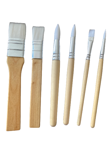 Decorating Art Tool Brushes 6pcs